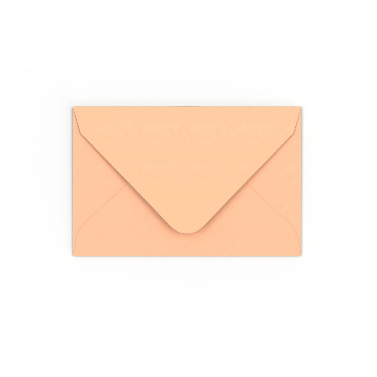 Salmon roz Gummed V-Flap Envelope (65 x 94mm)
