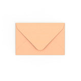 Salmon roz Gummed V-Flap Envelope (65 x 94mm)