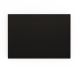 C5 Plic negru gumat cu clapetă în V (162 x 229 mm)