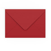 C5 Dark Red Gummed V-Flap Envelope (162 x 229mm)