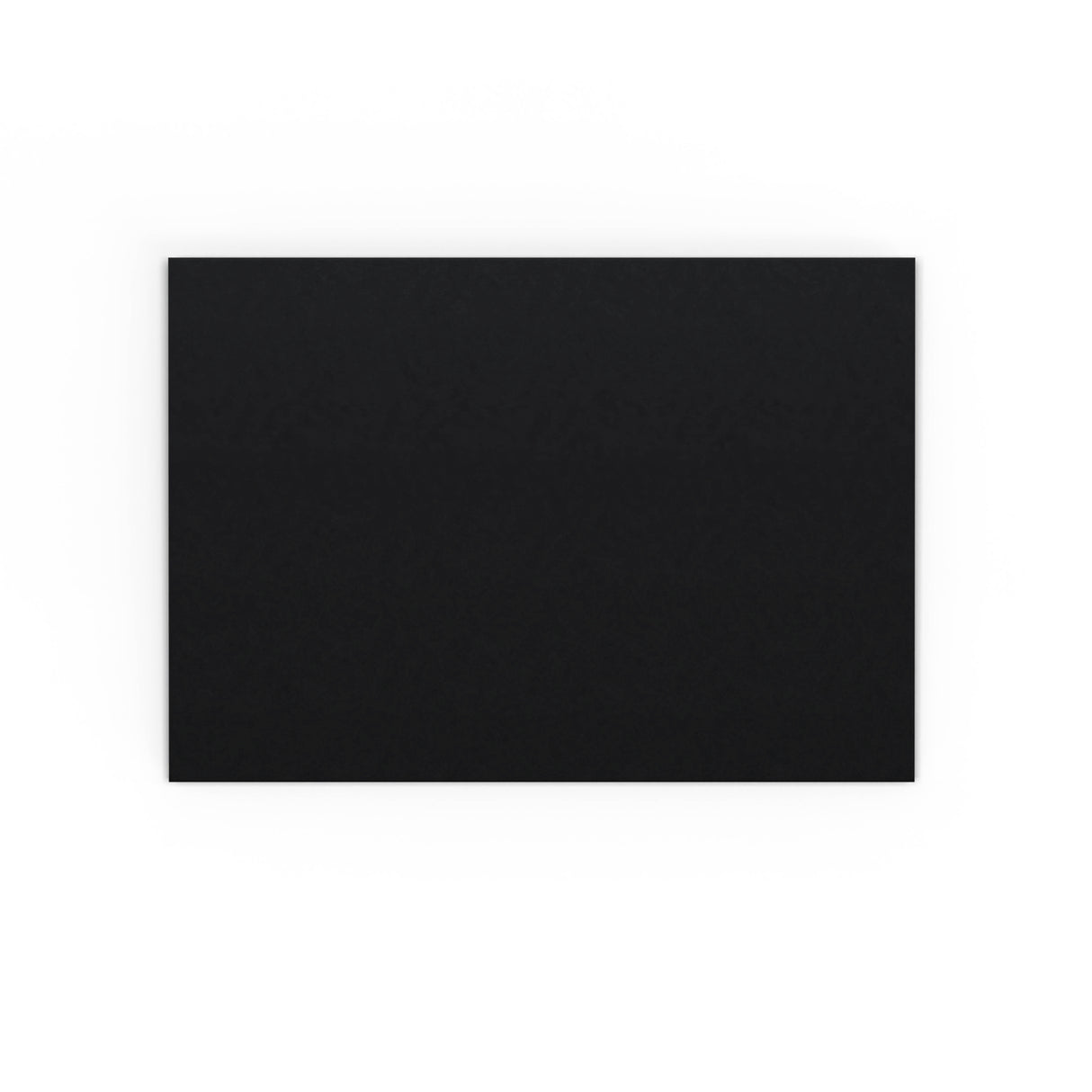 C6 Μαύρος φάκελος V-Flap με γόμα (114 X 162 mm)
