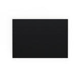 C6 Μαύρος φάκελος V-Flap με γόμα (114 X 162 mm)