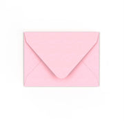 C7 Pale Pink Gummed V-Flap Envelope (82 x 113mm)
