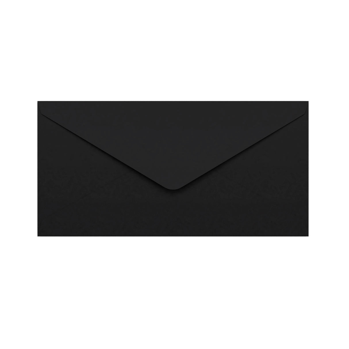 DL Μαύρος φάκελος V-Flap (110 x 220 mm)