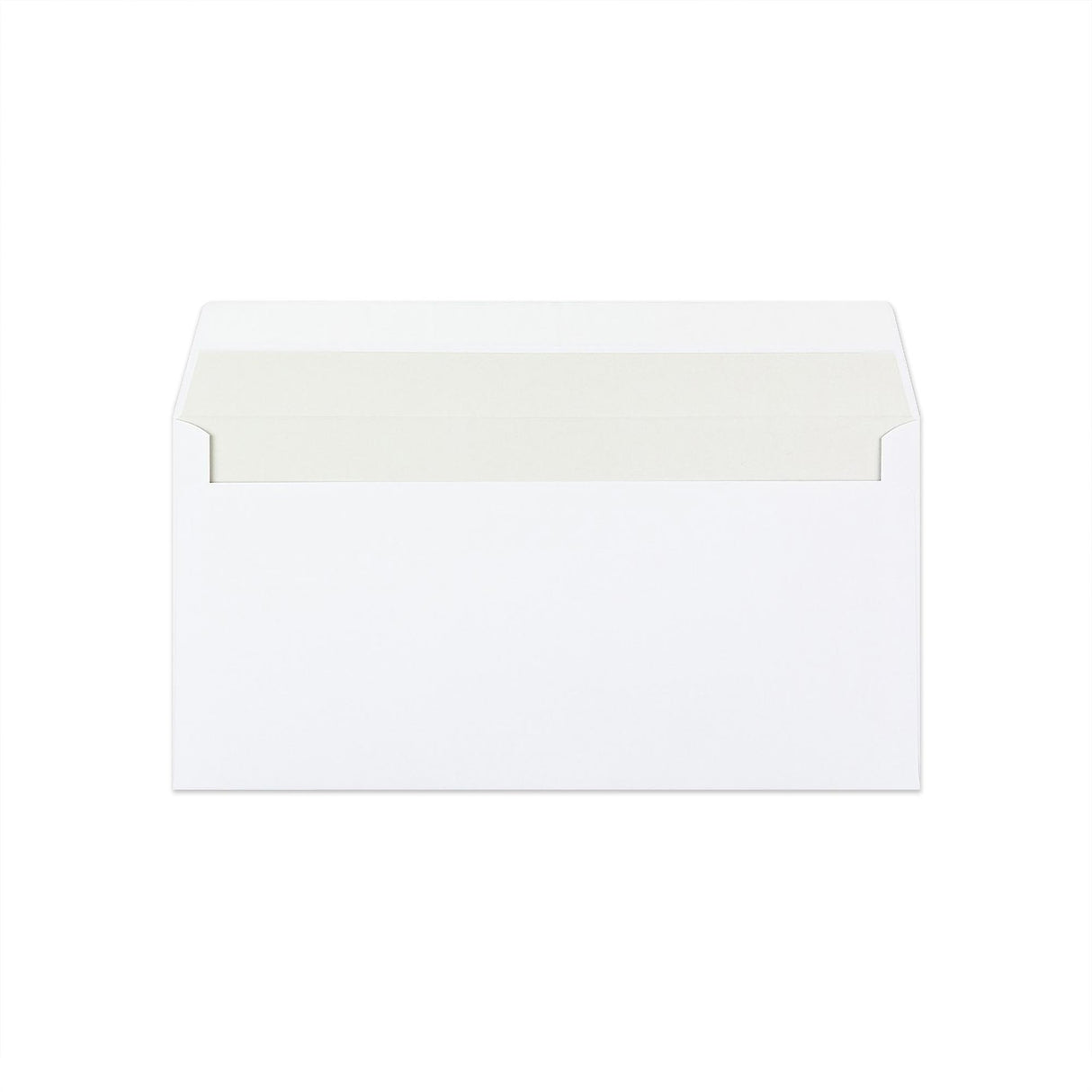 110x220 mm (DL) Witte Envelop