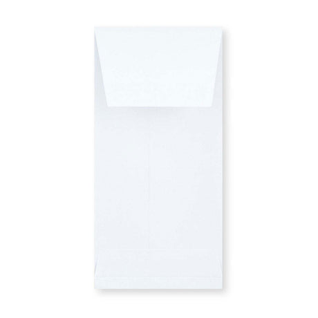 220x110x25 Bijela omotnica Gusset oguliti i zatvoriti 120 g/m2 Neprozirno