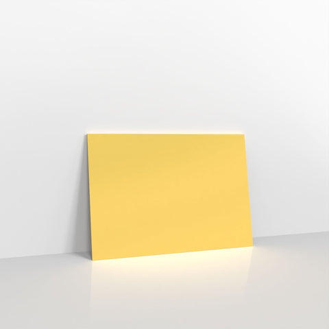 Golden Yellow Butterfly Envelopes