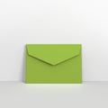 Green Coloured Peel and Seal V Flap Envelopes