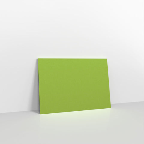 Green Coloured Peel and Seal V Flap Envelopes