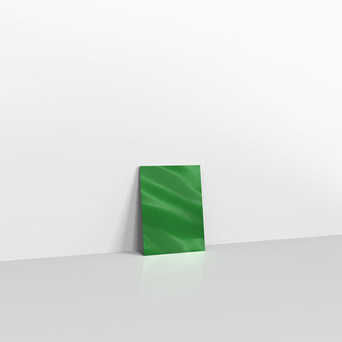 Green Metallic Finish Foil Envelopes