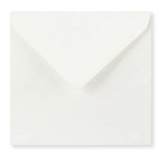 White Gummed V-Flap Envelope (155 x 155mm)