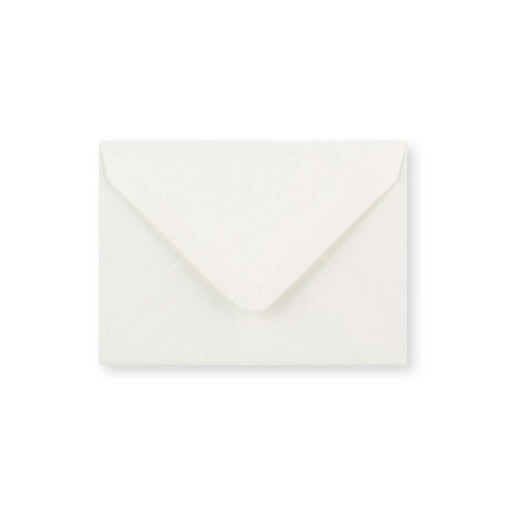 82x113mm C7 Bela položena denarnica Gumirano Plain 100gsm kuverte