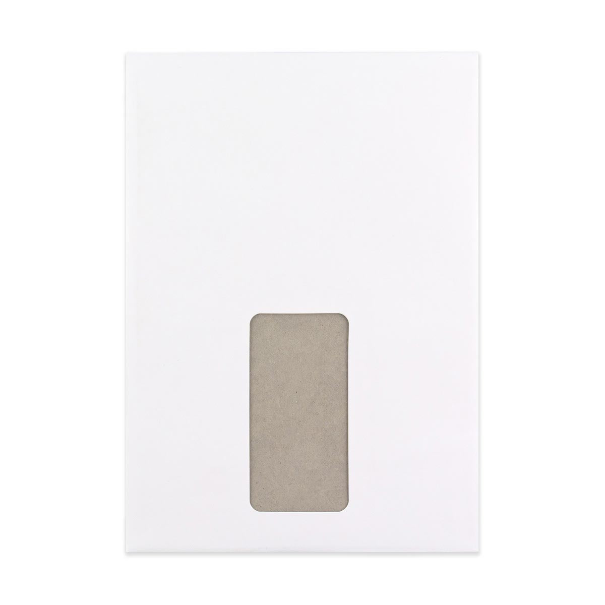 C5 White Board Back Peel & Seal Plic (229 x 162mm)