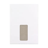 C5 White Board Back Peel & Seal Plic (229 x 162mm)