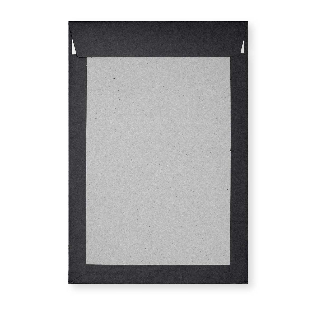 C4 Μαύρο χαρτόνι πίσω φάκελος Peel & Seal (324 x 229mm)