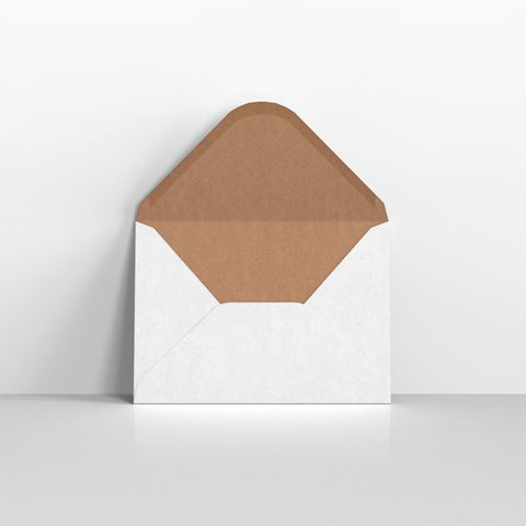 Bele kuverte Kraft Duolope V Flap