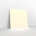 Ivory Wove Coloured Gummed Greeting Card V Flap Envelopes
