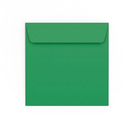 Tmavozelená obálka 155x155 mm