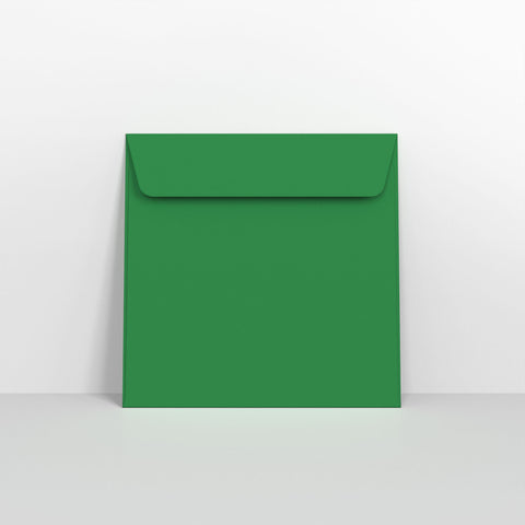 Deep Green Coloured Peel and Seal Envelopes