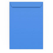 C4 Bright Blue Peel & Seal Envelope (324 x 229mm)