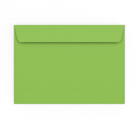 Mellemgrøn konvolut 162x229 mm (C5)