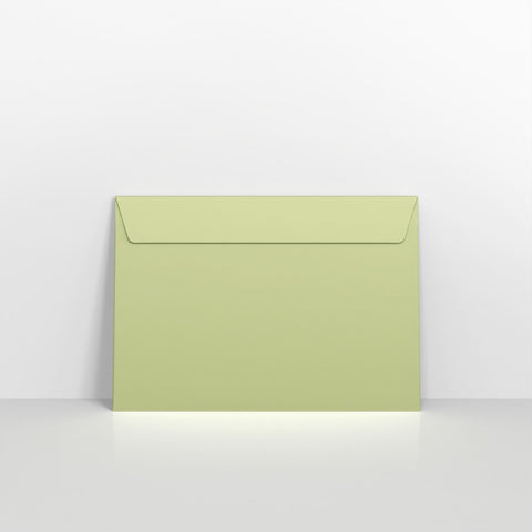Lime Green Pearlescent Envelopes