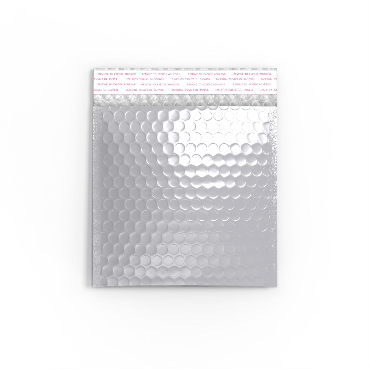 Envelopes almofadados com bolha metálica brilhante
