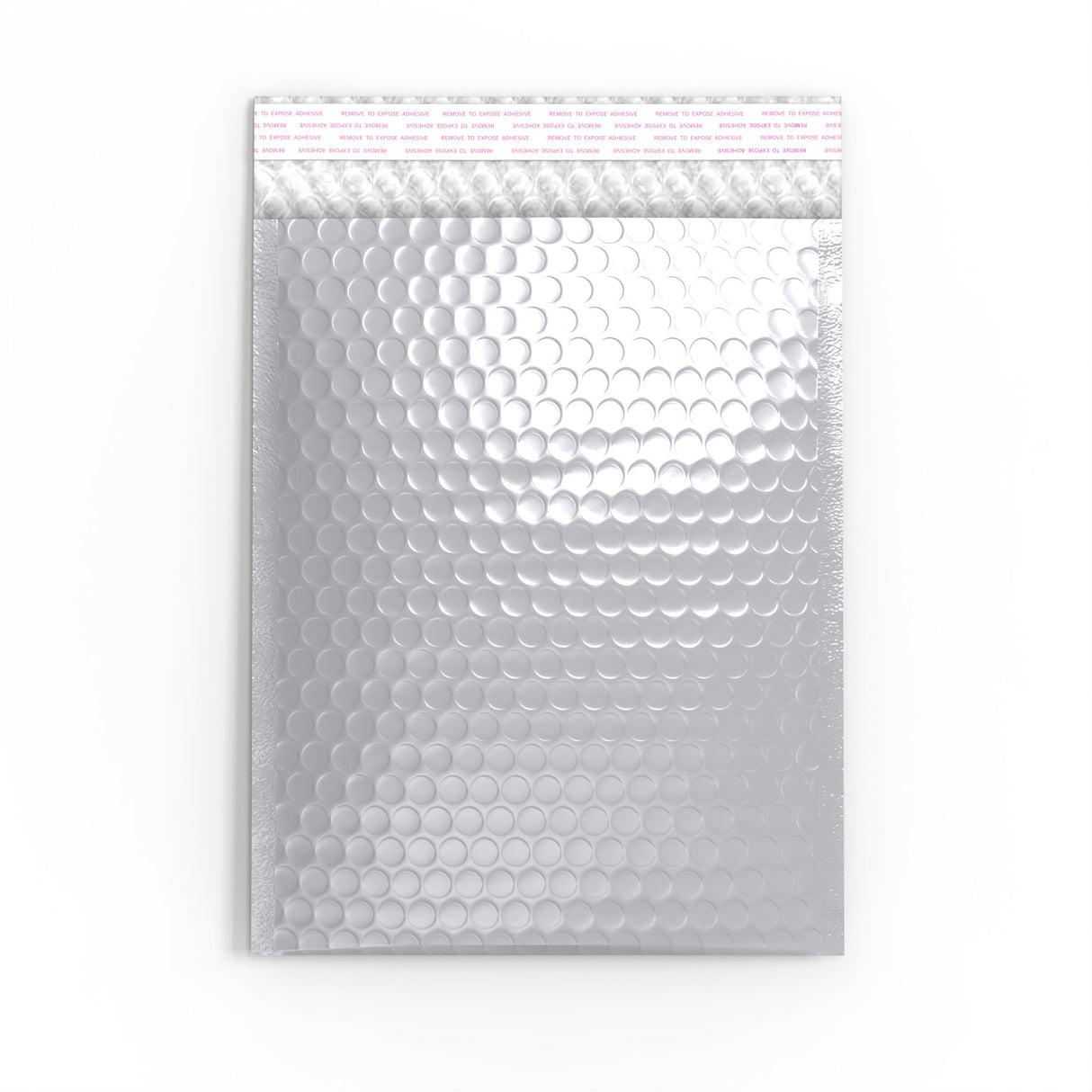 Envelopes almofadados com bolha metálica brilhante