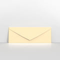 Magnolia Coloured Gummed V Flap Envelopes