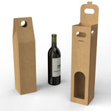 Carton Sticlă de vin Caz