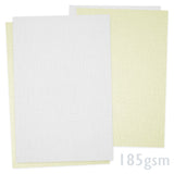 Leinenstrukturpapier 185g/m²
