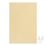 Sirio Color Paper 170gsm - 20 Sheets