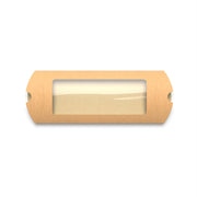 Windowed Pillow Boxes Manila 220 x 110 mm (DL)