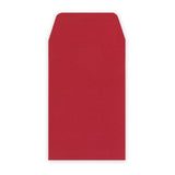 Mørkerød post-marque-konvolut med kile 162x114x25 mm (C6)