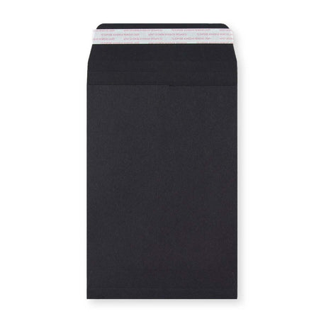 229x162x25 Crna pošta Marque lagani Gusset 180gsm Omotnice za ogulitje i brtvljenje