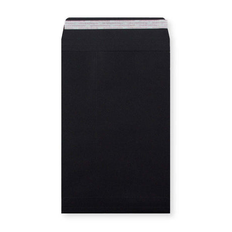 Sobre negro de alto gramaje con fuelle 324x229x25 mm (C4)