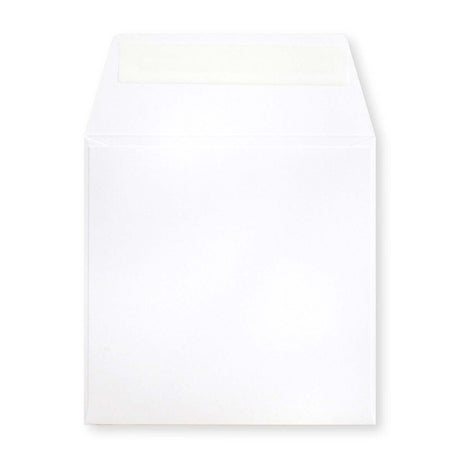 125x125mm Bijeli kvadratni post Marque lagani 180gsm oguliti i zatvoriti omotnice
