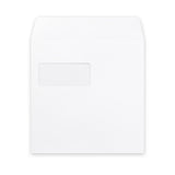 220x220mm Bijeli kvadratni post Marque lagani 180gsm Omotnice za ogulitje prozora i brtvljenje