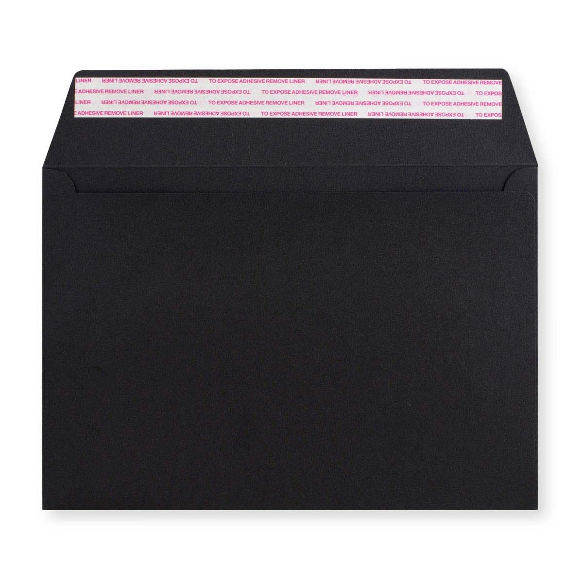 C5 melna aploksne (162 x 229 mm)
