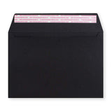 C5 melna aploksne (162 x 229 mm)