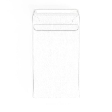 Hvid konvolut 130x80 mm