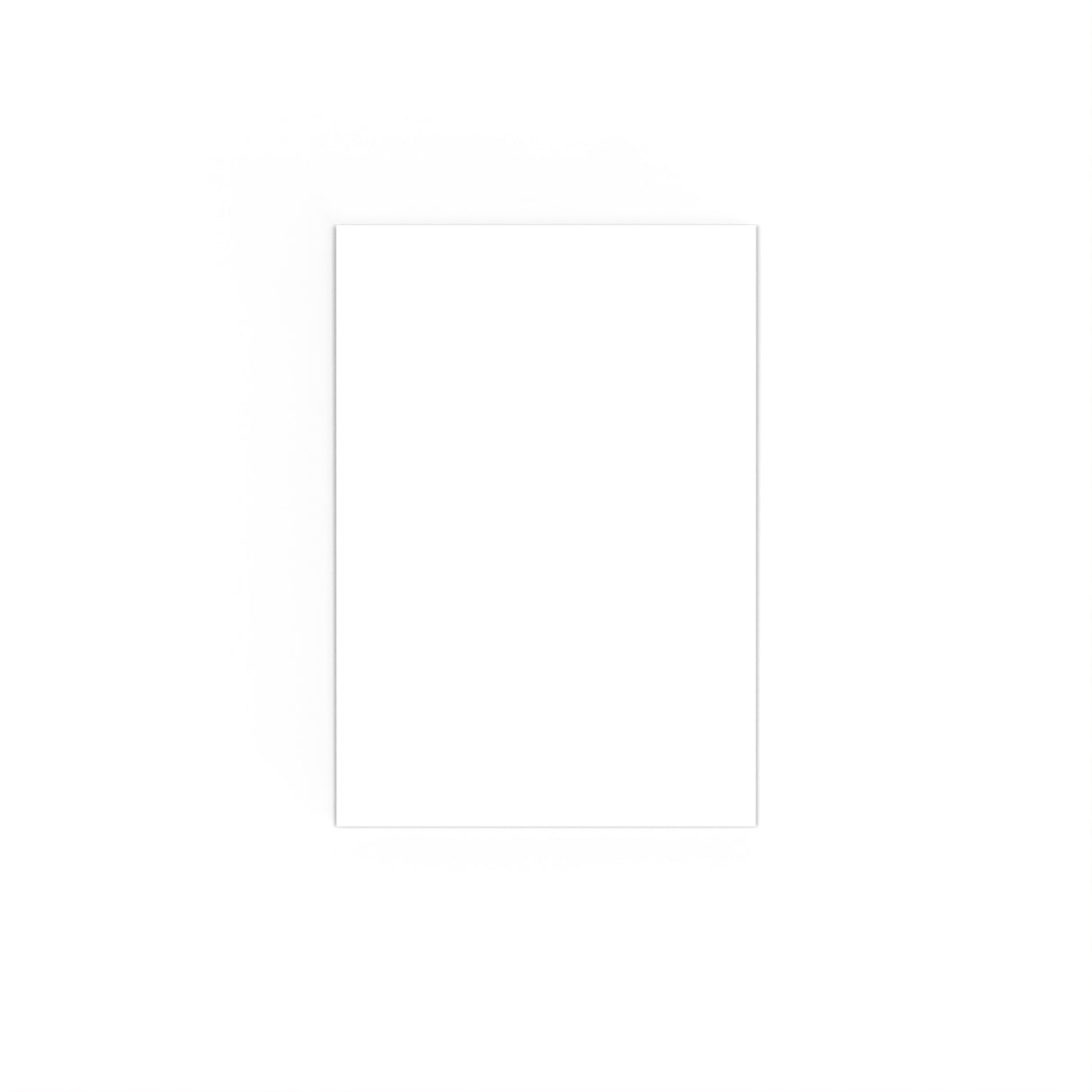Balta gumijota biznesa aploksne (98 x 67 mm)
