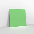 Pale Green Coloured Gummed V Flap Envelopes