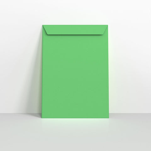 Pale Green Coloured Peel and Seal Envelopes