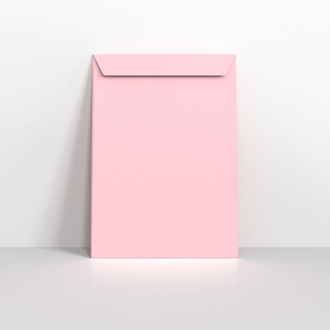 Pale Pink Coloured Peel and Seal Envelopes