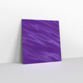 Purple Metallic Finish Foil Envelopes