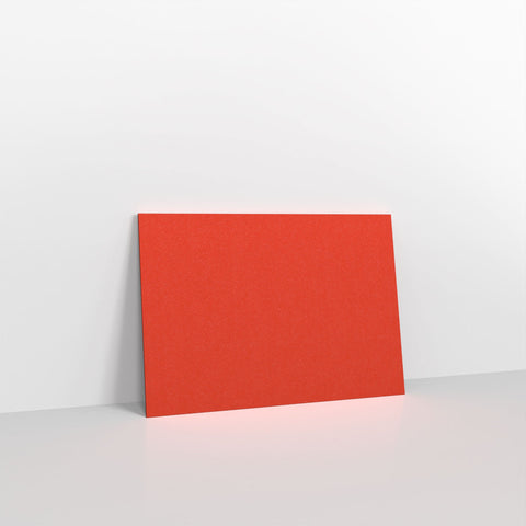 Red Coloured Peel and Seal V Flap Envelopes