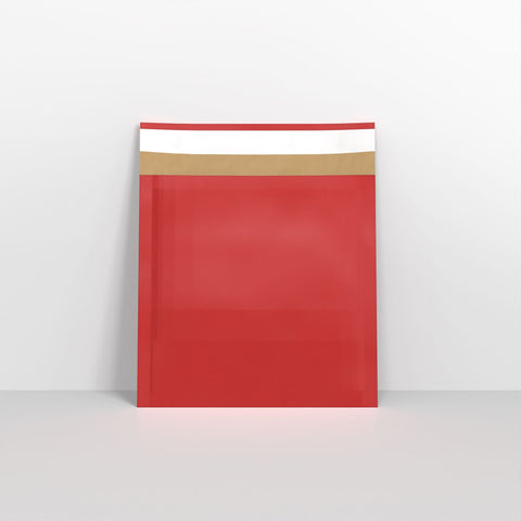 Red Eco Friendly Bubble Bag Mailers