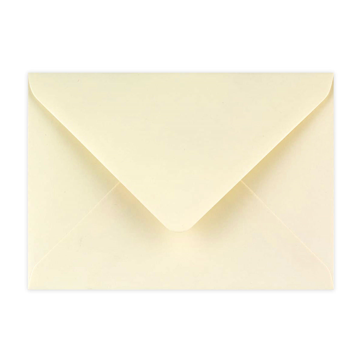 B6 Ivory Wove Gummed V-Flap apsveikuma karšu aploksne (125 x 175 mm)
