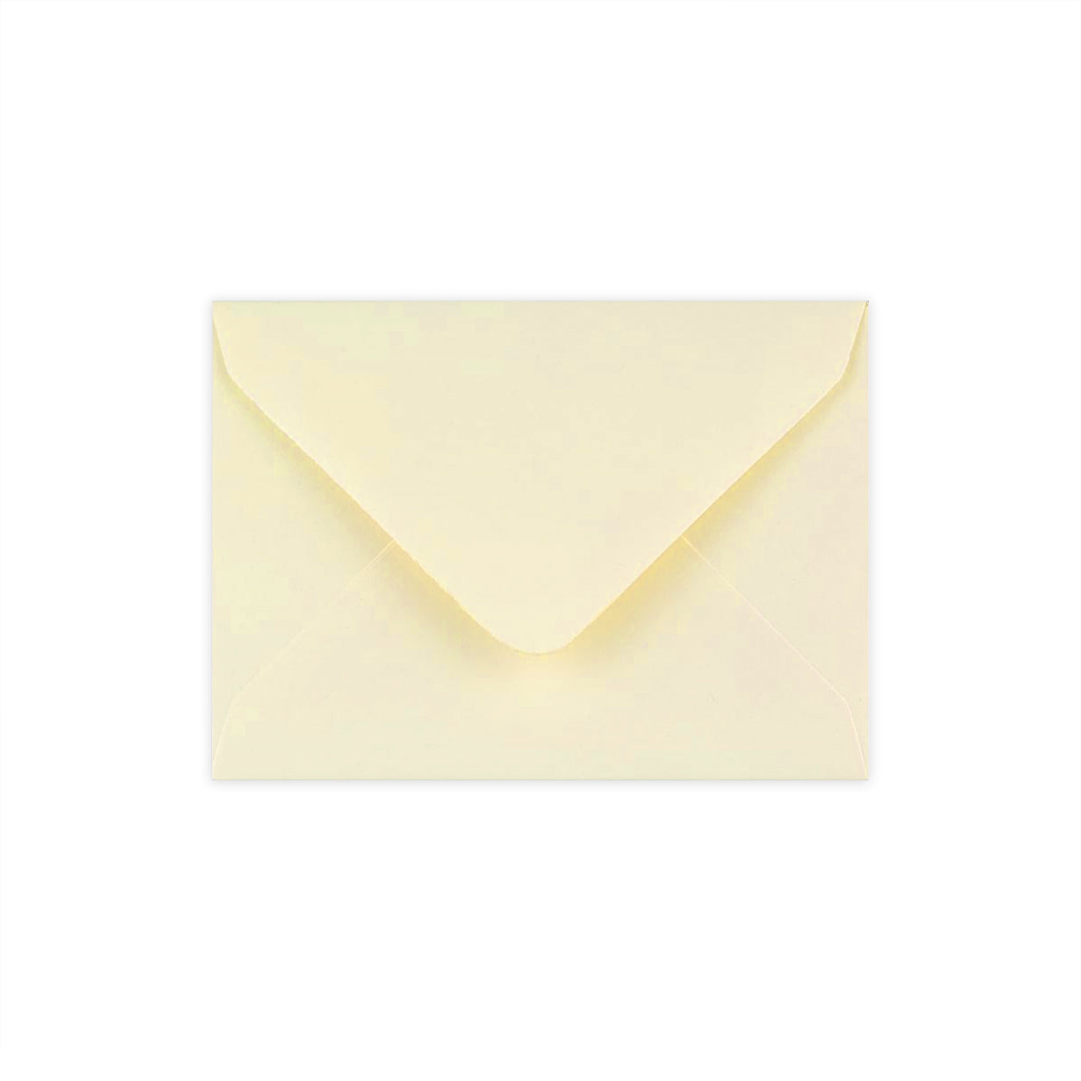 C7 Ivory Wove Gummed V-Flap Greetings aploksne (82 x 113 mm)